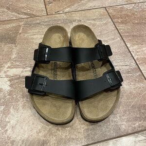 Birkenstock Black Sandals with Adjustable Straps